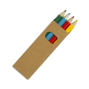 4 Half Length Colourworld Pencils